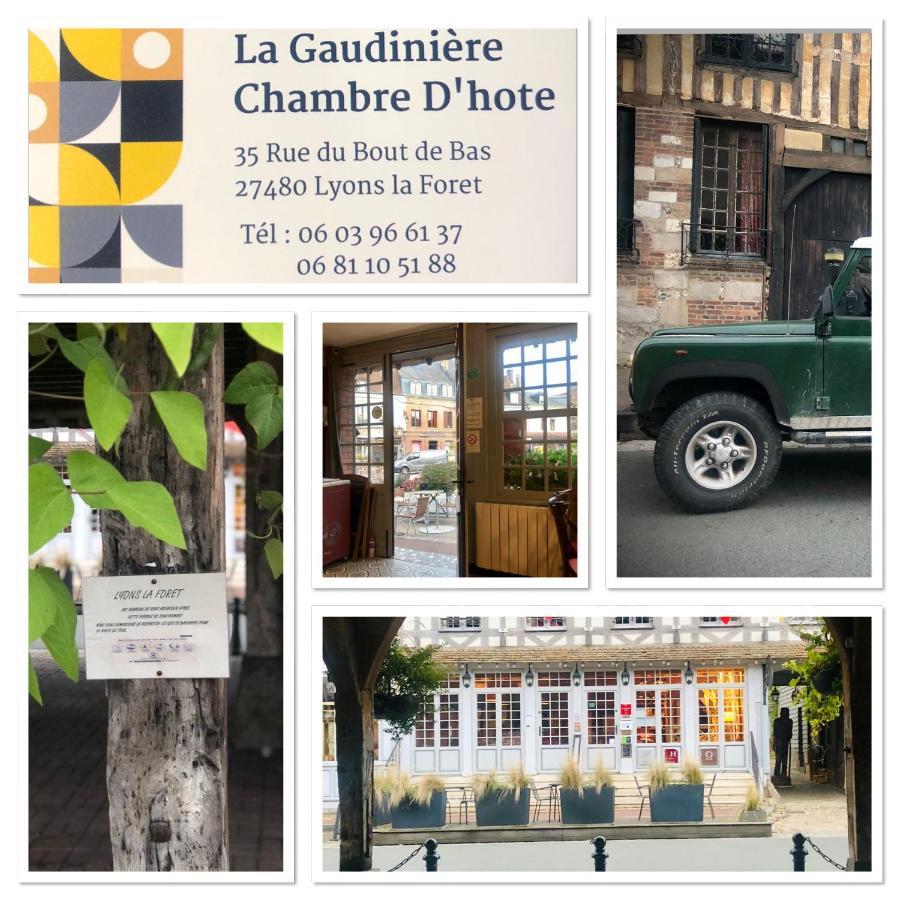 里昂拉弗瑞特La Gaudiniere住宿加早餐旅馆 外观 照片